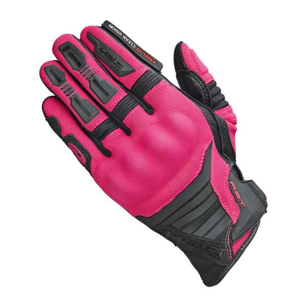 Held Hamada Damen Moto-Cross Handschuhe schwarz-pink