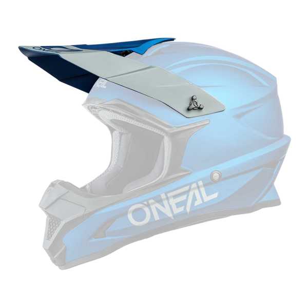 Oneal Ersatz Helmschirm 1Series Solid blau