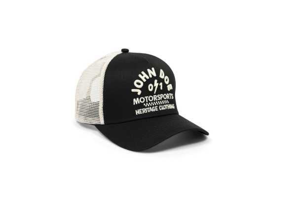 John Doe Trucker Hat schwarz-weiss Cap