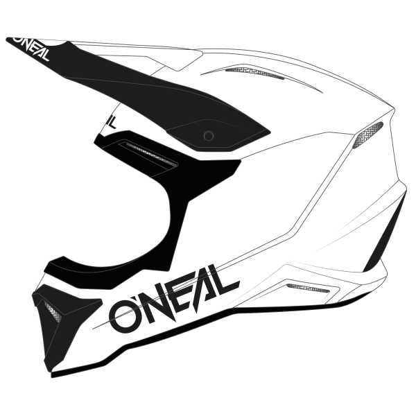 Oneal 1Series Solid V.24 Crosshelm