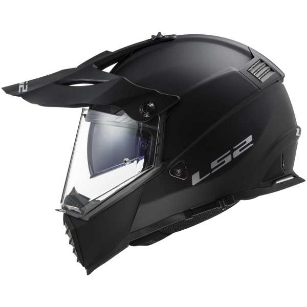 LS2 Pioneer Evo MX436 Solid Enduro-Helm