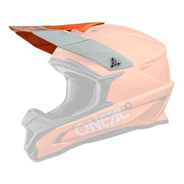 Oneal Ersatz Helmschirm 1Series Solid orange