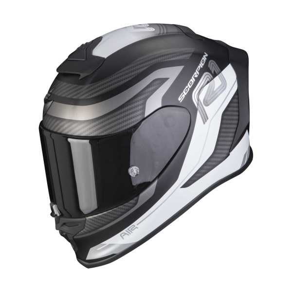 Scorpion EXO-R1 Evo Air Vatis Helm matt-schwarz-weiss