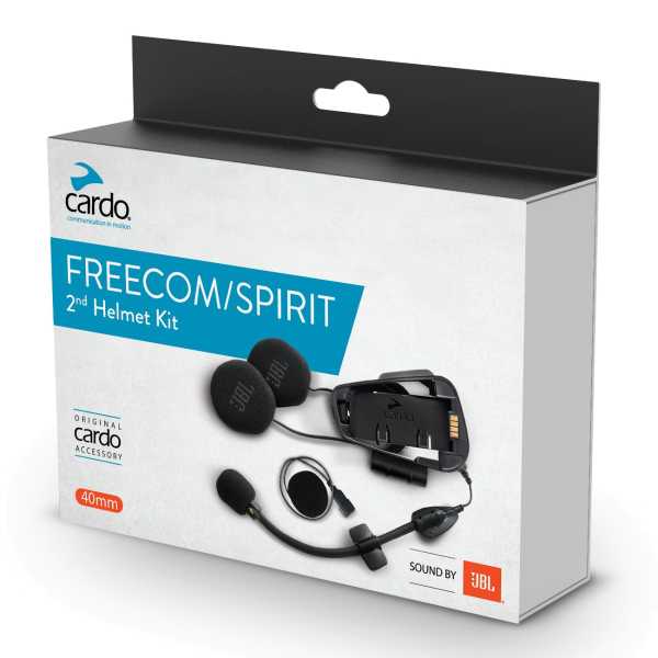 Cardo Audiokit für Freecom u Spirit Anlagen mit JBL Lautsprecher 2nd Helmet Kit
