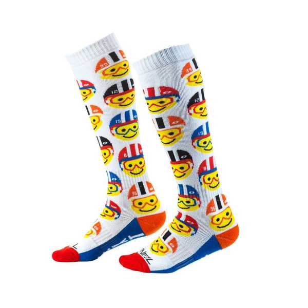 Oneal Pro MX Kinder Socken Emoji Racer multi