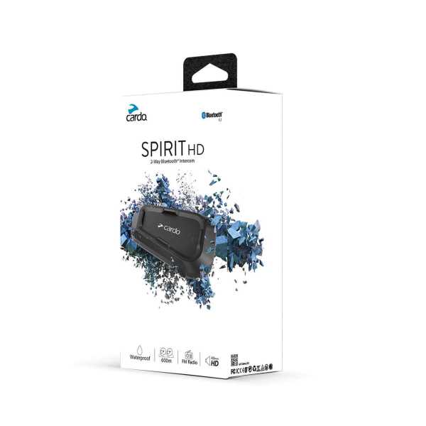 Cardo Spirit HD Kommunikationssystem Singlebox 1 Gerät