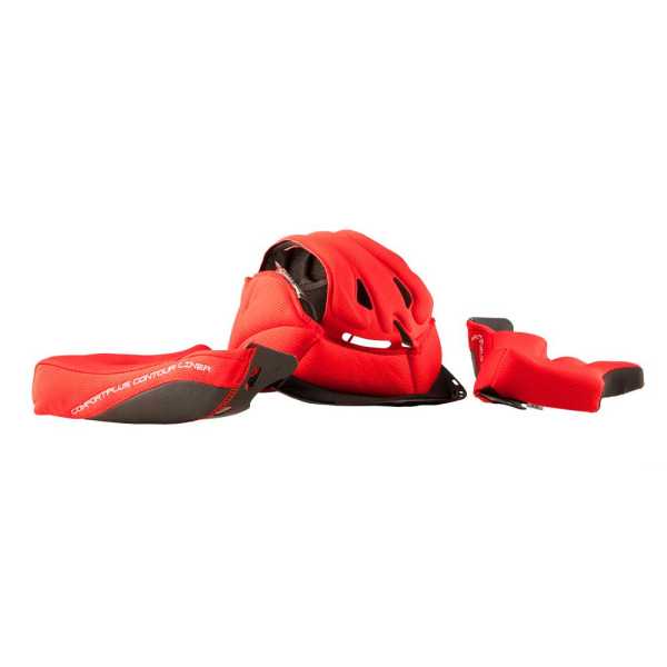 ONEAL Kopf- und Wangenpolster CHALLENGER Helm rot
