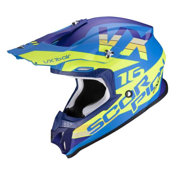 Scorpion VX-16 AIR X-TURN Motocross-Helm