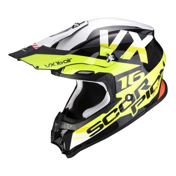 Scorpion VX-16 AIR X-TURN Motocross-Helm