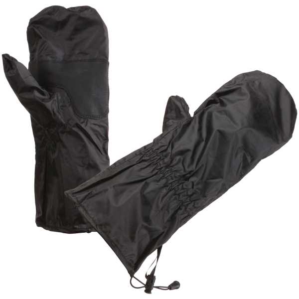Modeka Regenhandschuhe Überziehhandschuhe schwarz