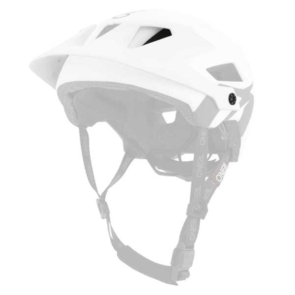 Oneal Ersatz Helmschirm Defender Helm Solid weiss-grau