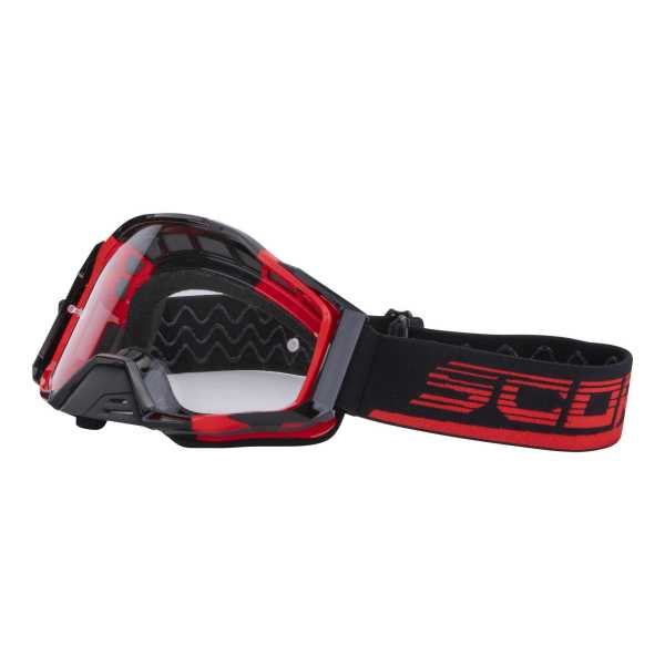 Scorpion Motocross-Brille E21 rot-schwarz