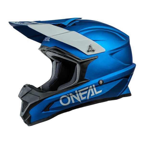 Oneal 1Series Crosshelm Solid matt-blau