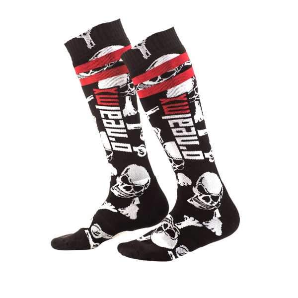 ONEAL Pro MX Socken Crossbones schwarz-weiß