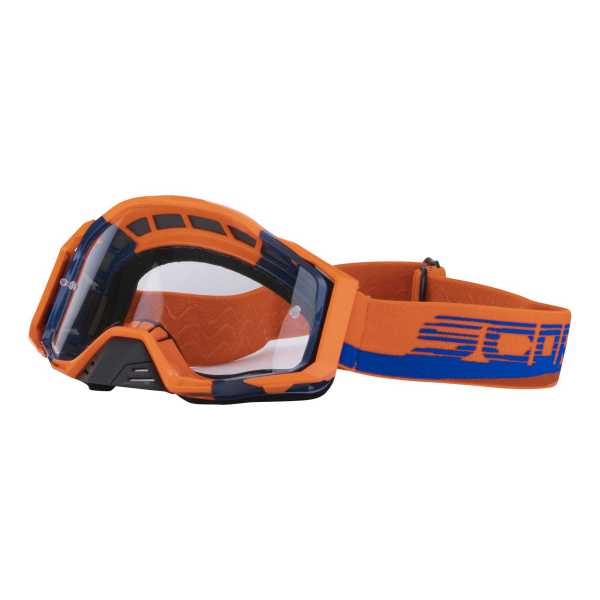 Scorpion Motocross-Brille E21 orange-blau