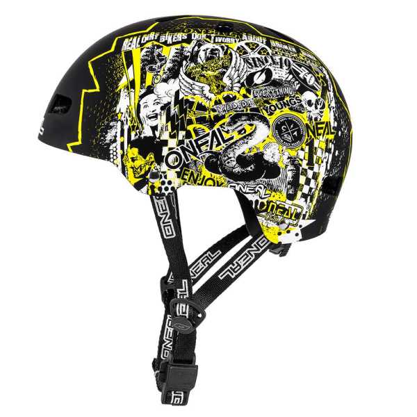 Oneal Dirt Lid ZF Riff Fahrrad-Helm matt-gelb