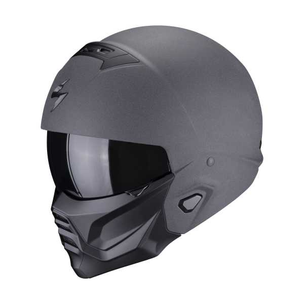 Scorpion EXO-Combat II Graphite Helm dunkelgrau